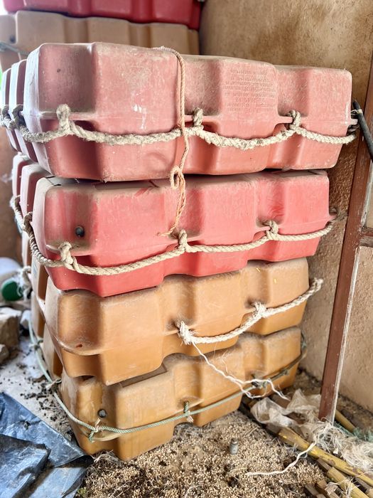 Boias de salvação quadradas