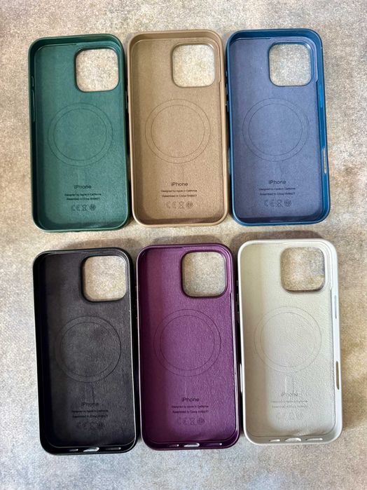 Чохол Leather Case MagSafe + Animation iPhone 16 16 Pro Max чехол