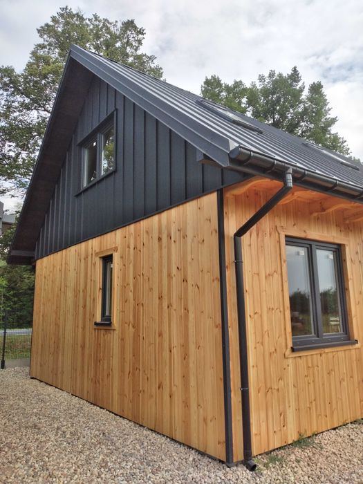 Dom drewniany stan surowy zamknięty