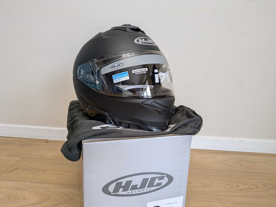 NOWY Kask integralny HJC I71 SEMI FLAT BLACK czarny mat