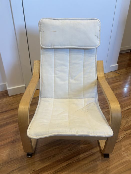 dziecięcy fotel IKEA POÄNG (numer artykułu 20976)