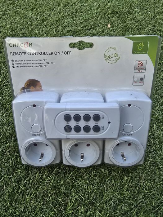 Receptor de controle remoto ( 3 tomadas )
