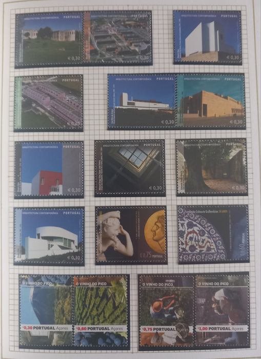 Selos portugueses filatelia