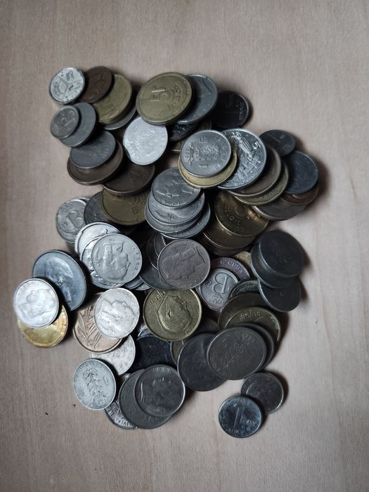 Lote moedas da Bélgica