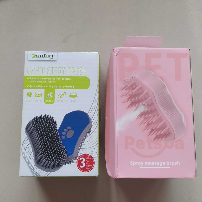 2 x szczotka. Szczotka do czesania z funkcją mgiełki dla kota