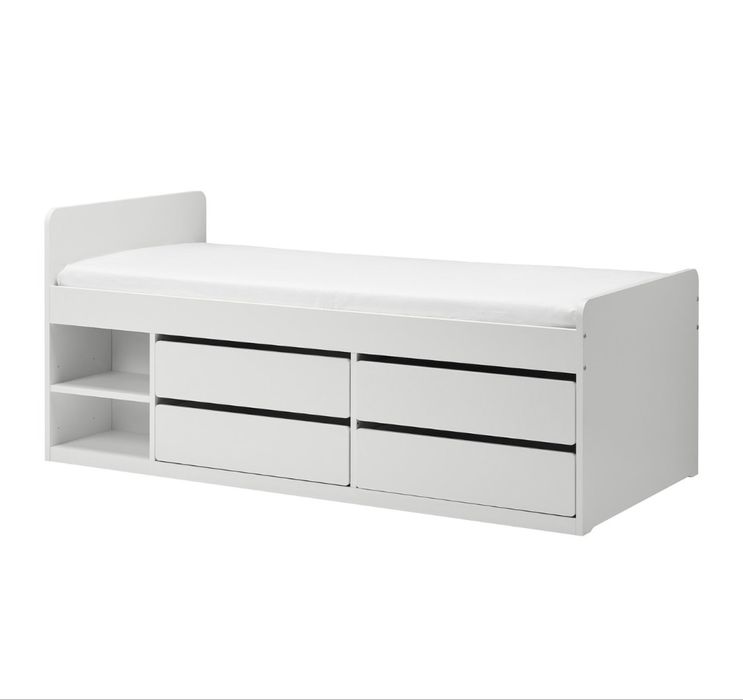 Łóżko 90x200, dzięciece z szufladami.