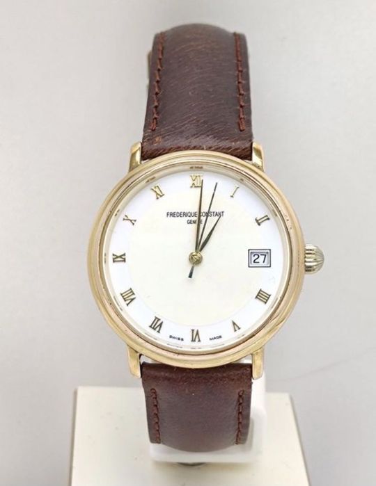 Frédérique Constant- Banhado a Ouro - Clássico Automático