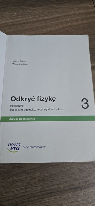 Odkryć Fizykę 3 Nowa Era