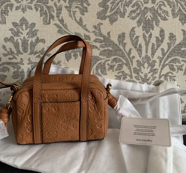 Vera bradley на обмін , шкіряна мікро-оригінальна сумка