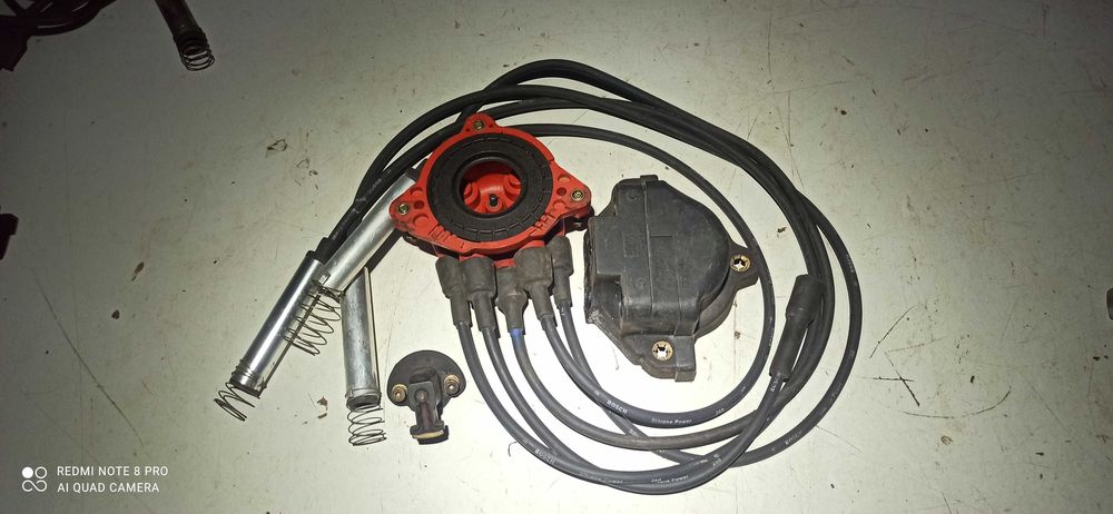 Крышка трамблера бегунок оригинал BOSCH Опель Омега А 1.8/2.0 провода