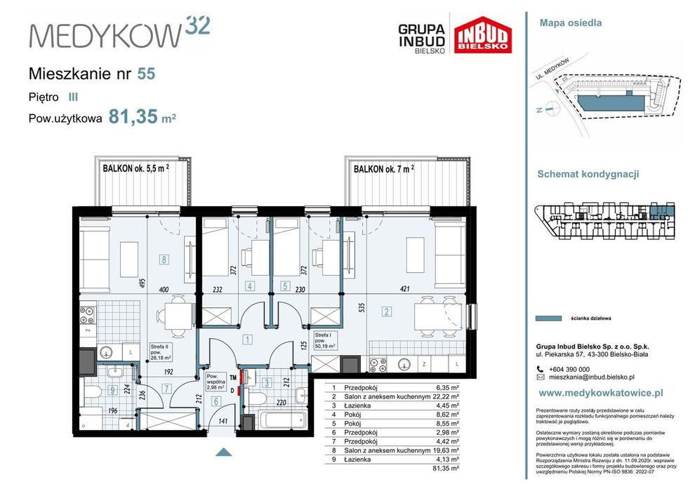 Medyków 32 | mieszkanie 4-pok. | 55