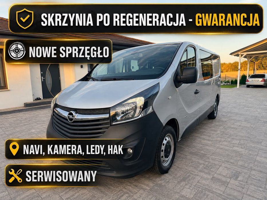 Opel vivaro  Long Zadbany Serwisowany FV 23%