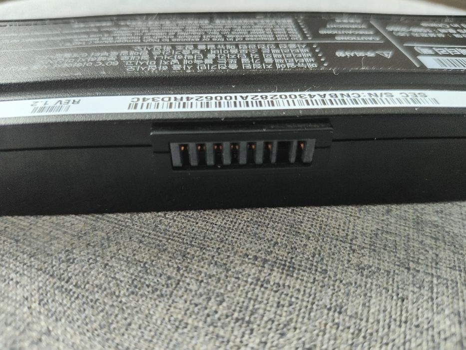 Oryginalny akumulator AA-PB9NC6B, bateria do laptopów Samsung