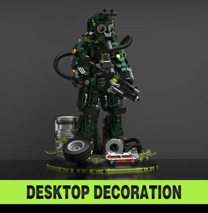 Конструктор Подарочный Xeno Striker 1271 блоков Lego в Коробке !