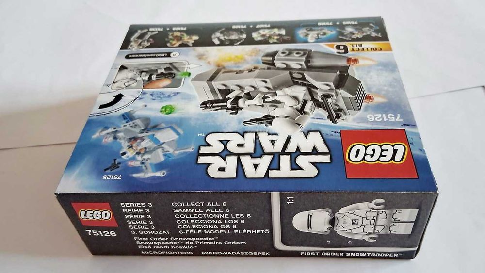 Lego Star Wars 75126 First Order Snowsper Microfighter Series 3 selado
