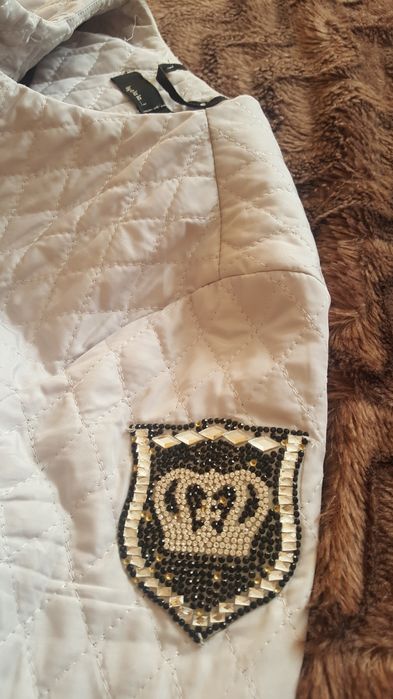 płaszczyk By o la la szary piękny XS / S