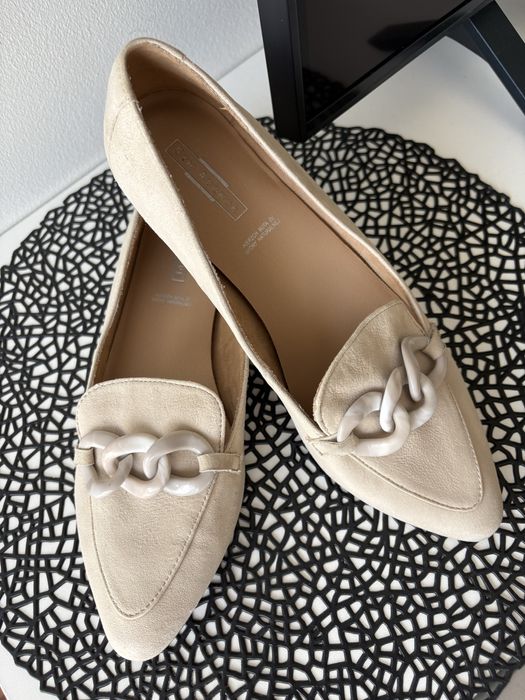 Mokasyny lordsy baleriny skóra zamsz 39 5th avenue rylko wojas venezia