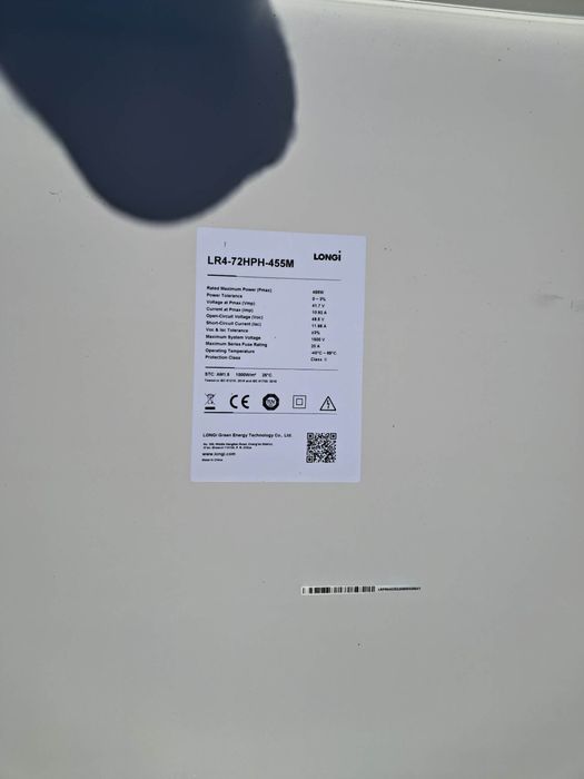 Panele Solarne Longi 455w Nowe Okazja
