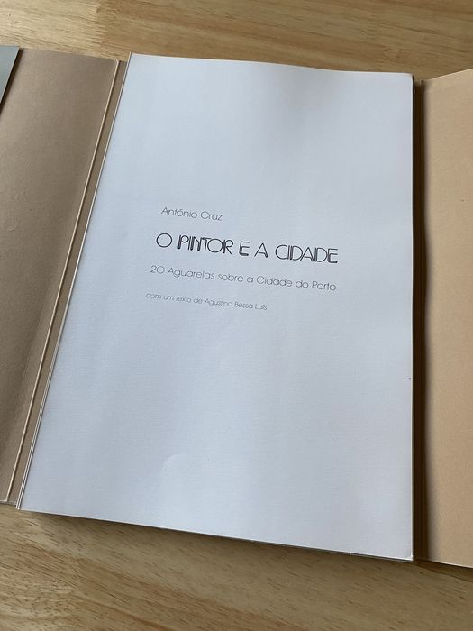 ANTÓNIO CRUZ O PINTOR E A CIDADE