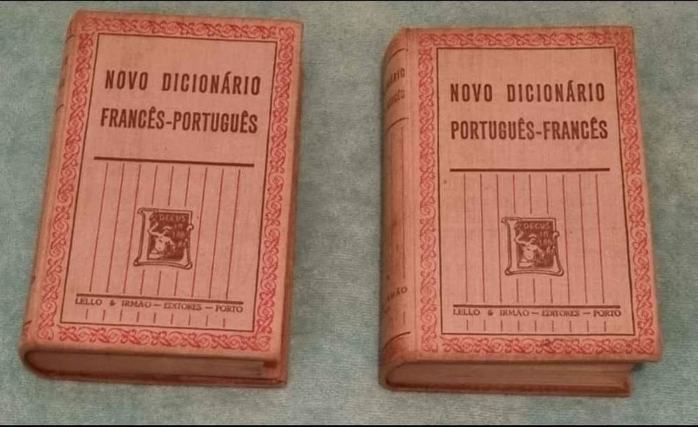 Dicionários Português Francês e Francês  Português valor cada
