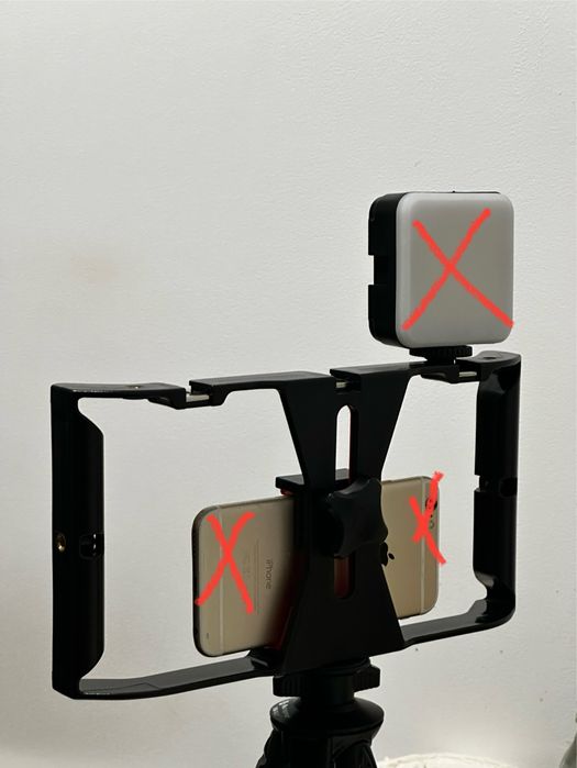 Rig / Estabilizador de Vídeo para Smartphone Vlog