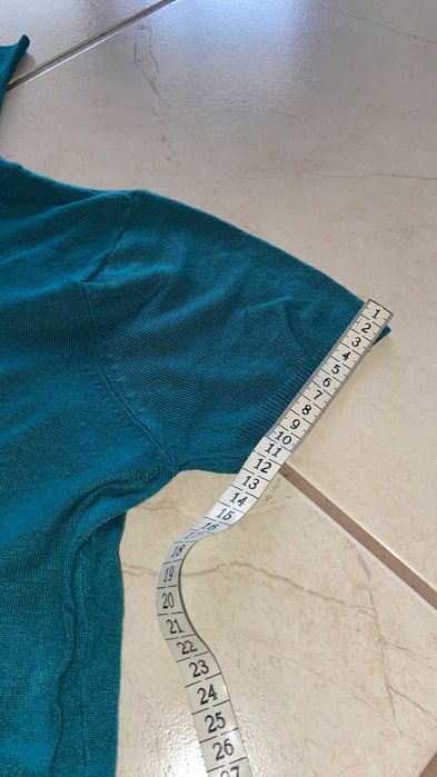 Lefties Teal Turtleneck Sweater