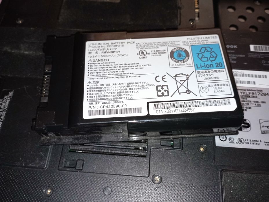 Продам ноутбук Fujitsu T 5010