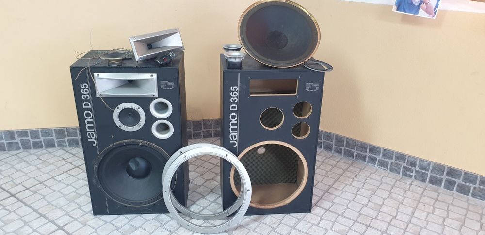 Jamo D365 colunas de Som Vintage