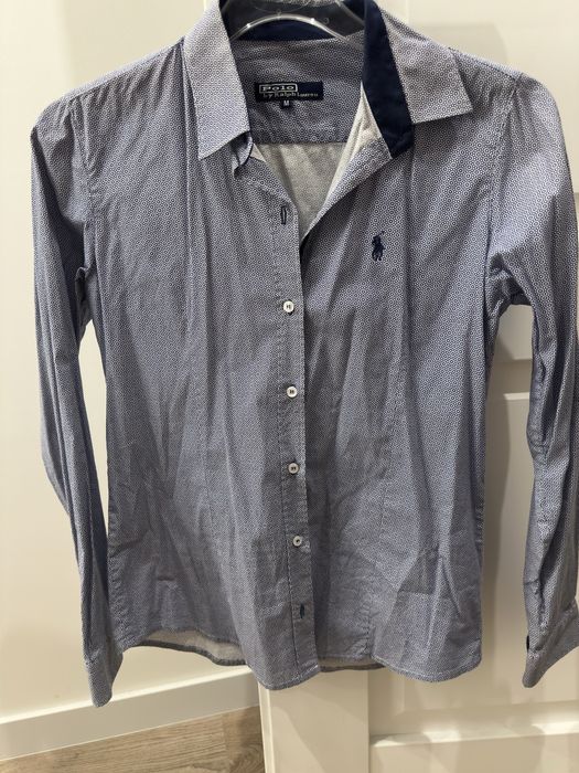 Koszula wzorek bawełna 36