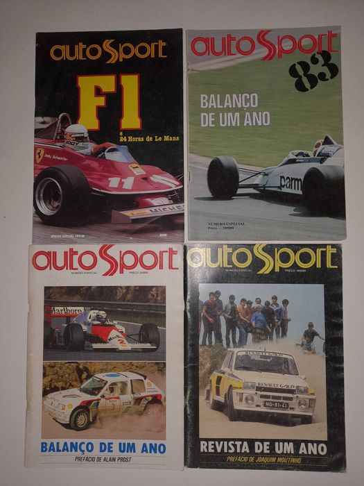 Revistas anuários Autosport