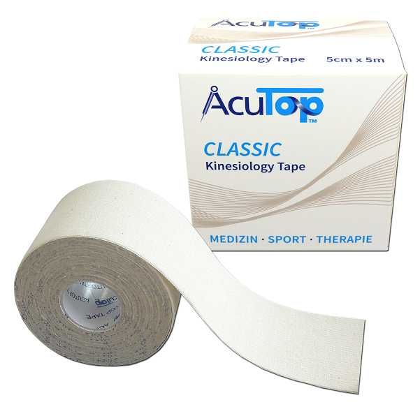 Oryginalne Kinesiology Tape AcuTop dla skóry wrażliwej SOFT - 5x5