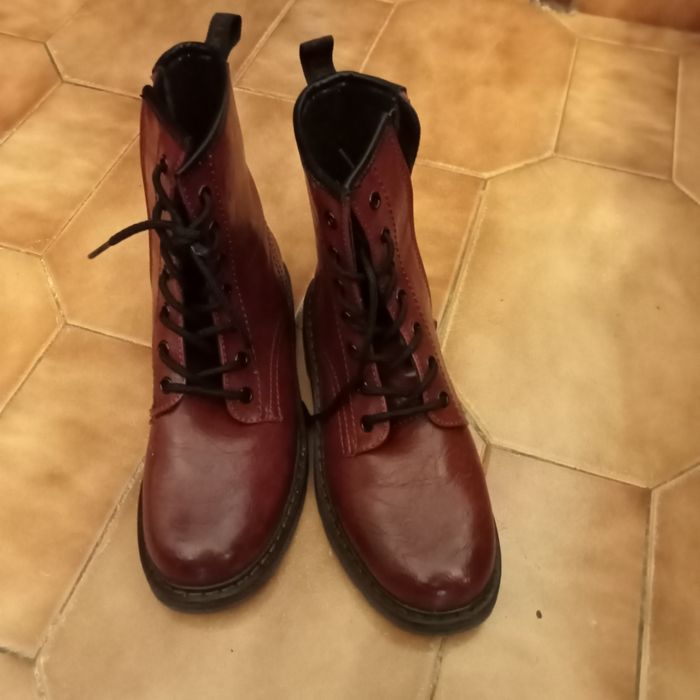 Botas bordeaux TAM 36