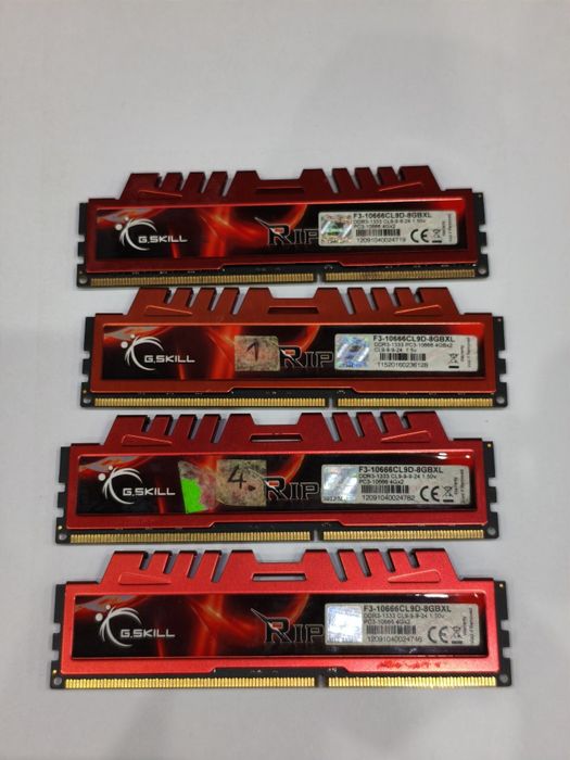 Pamięć ram ddr3 G.Skill 16gb (4x4gb) 1333MHz Cl9