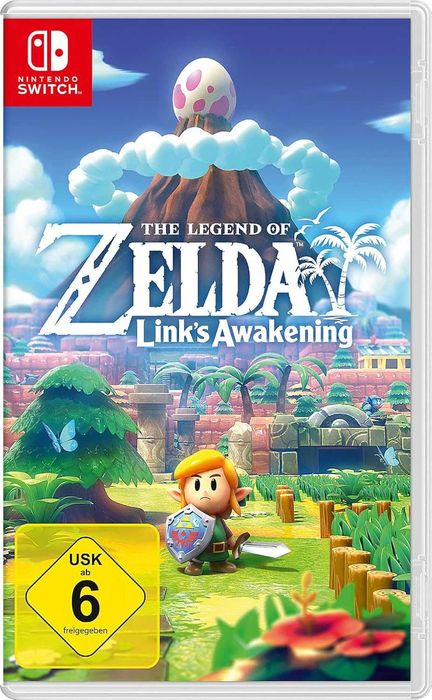 Nintendo Switch The Legend of Zelda: Links Awakening Okładka Niemiecka