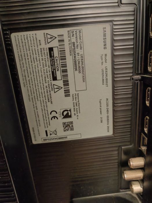 Telewizor Smart TV Samsung 82 cale UE82NU8002