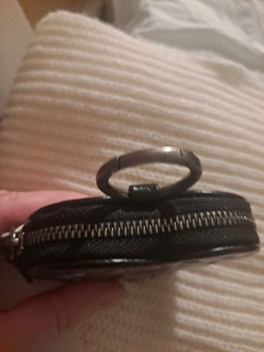 Portfelik serce z ćwiekami