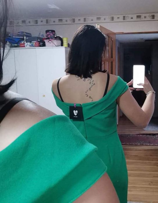 Sukienka zielona Nowa r 38