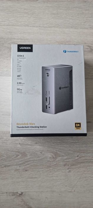 UGREEN Revodok Max 213 Thunderbolt 4 док станція 13in1 USB-C Hub 8K 90W MacBook 40Gbps docking station хаб епл макбук мак бук асус рог виндовс