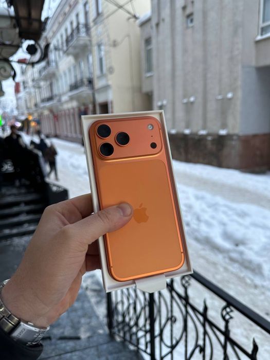 Apple iPhone 17 Pro Max 256gb Cosmic Orange Neverlock ідеал 100% акум