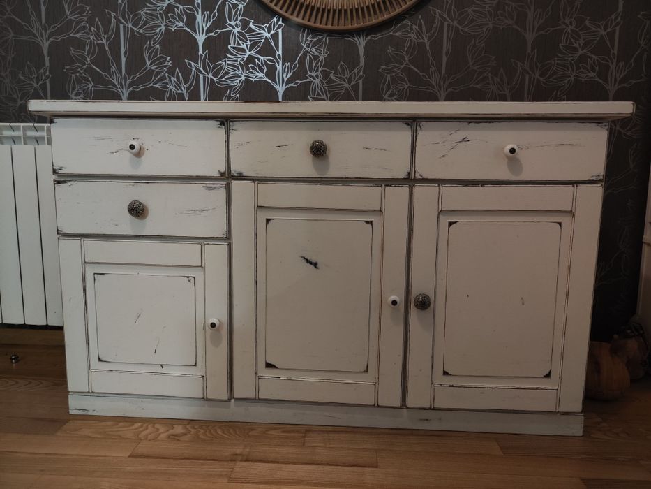 Movel de entrada antigo em madeira