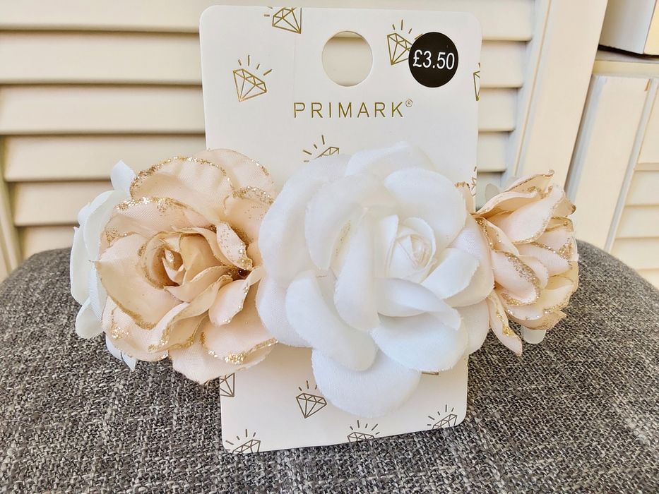 Fascynator do włosów. Primark. Nowe