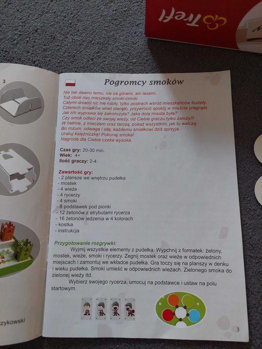 Gra planszowa Pogromcy Smoków Trefl