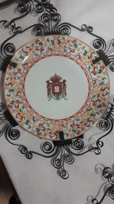 Pratos de coleção "Companhia das Índias" de 1990