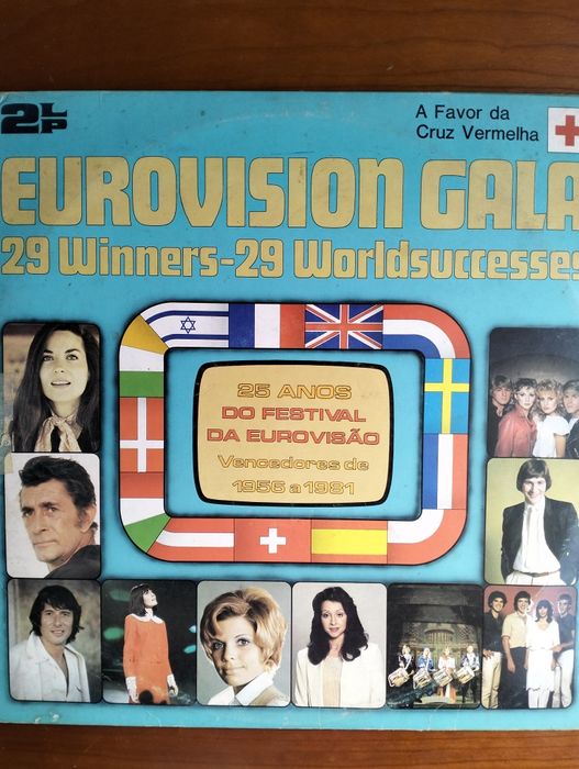 Disco de vinil LP duplo Eurovision Gala