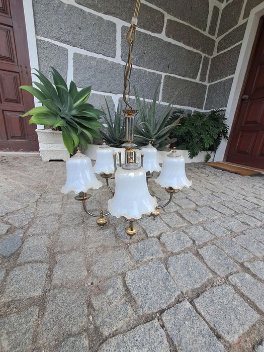 Vendo candeeiro de tecto - estilo vintage