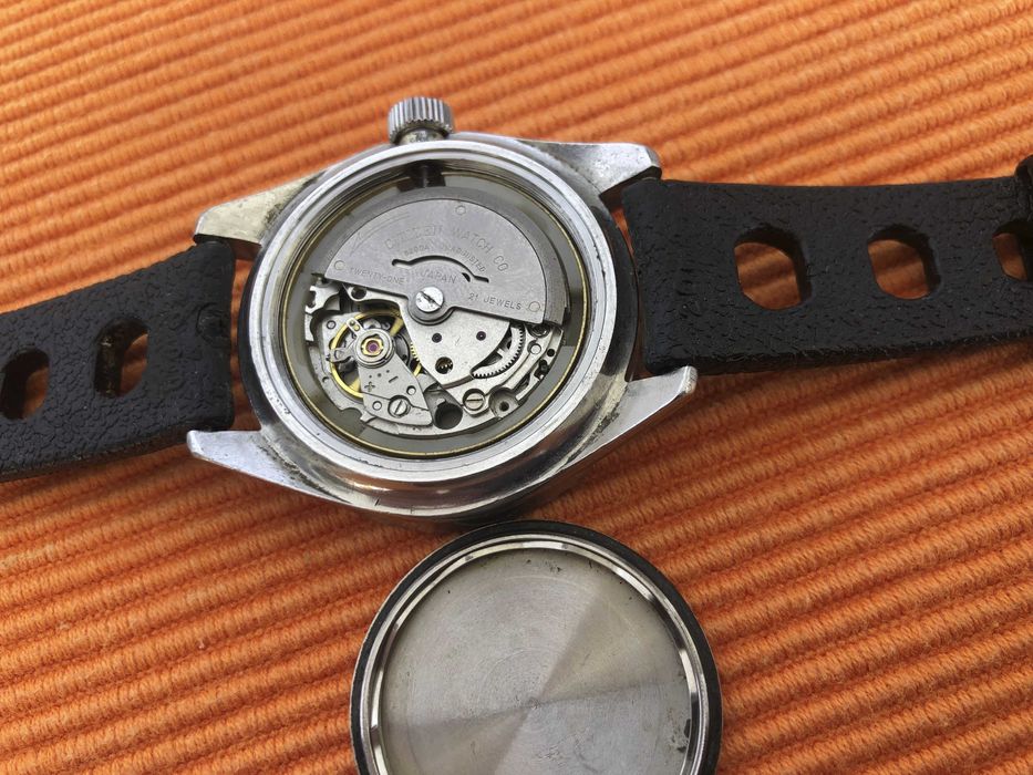 Relogio Citizen diver automático. Muito raro, de 1978.  Croa de rosca.