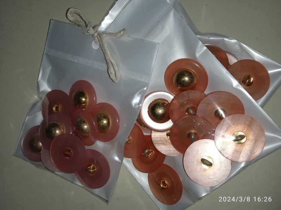 Botões - NOVOS embalados