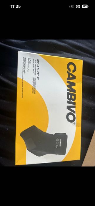 Suporte de tornozelo Cambivo modelo ab12