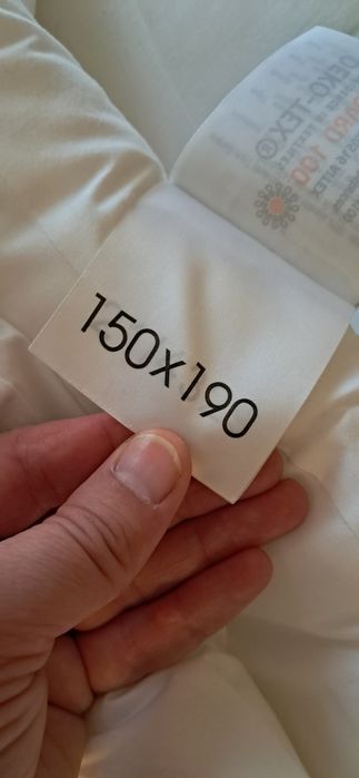 Sobrecolchão 190x150 fibra poliester de 1400gr