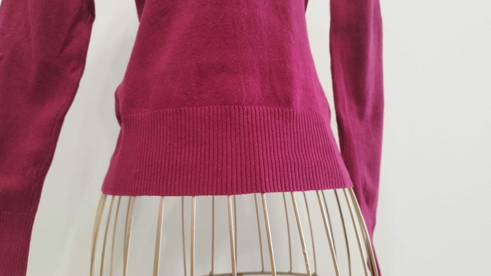 Camisola de malha cor-de-rosa